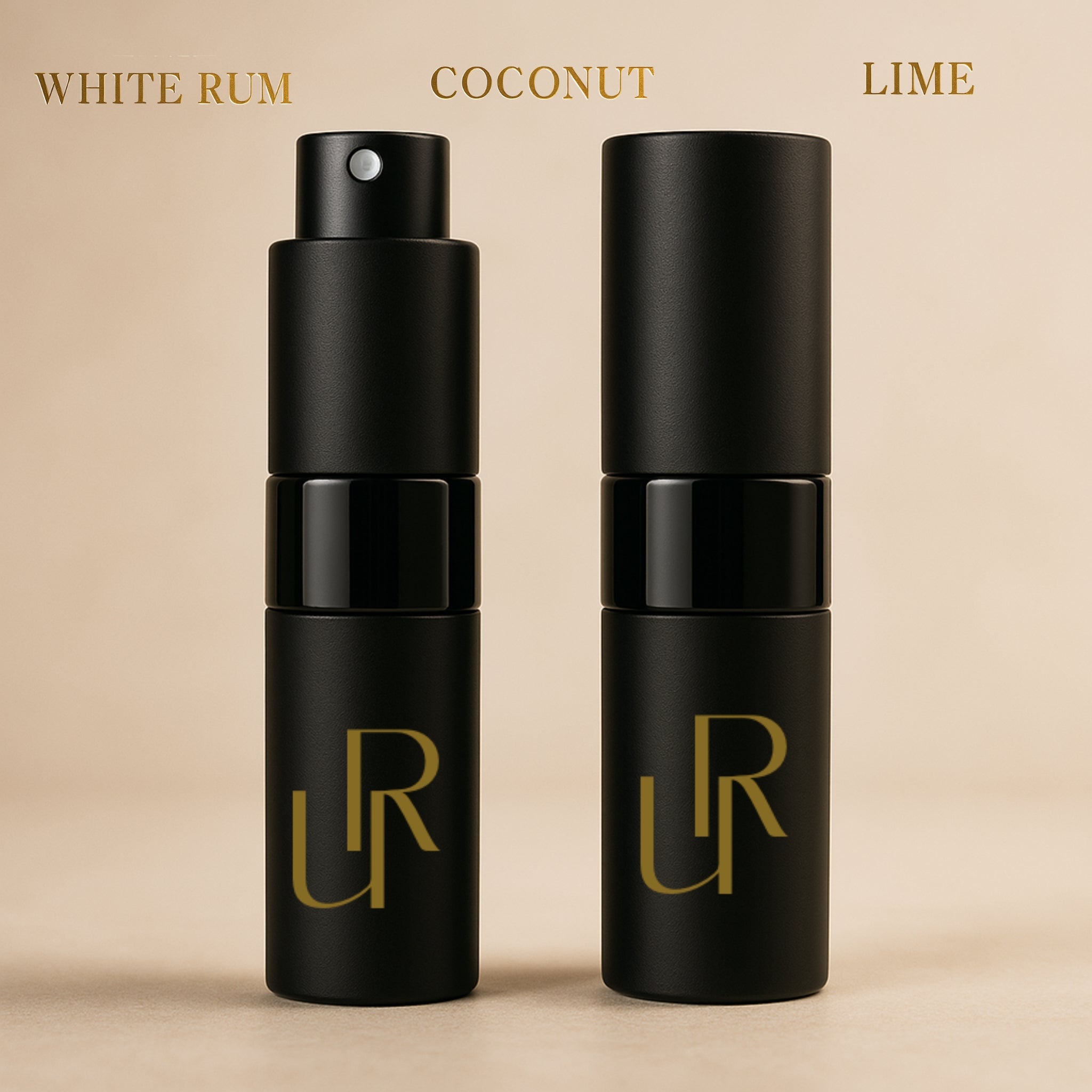 Rêve Coconut 8ml travel spray – compact fragrance atomizer perfect for warm days with hints of lime and sugar cane