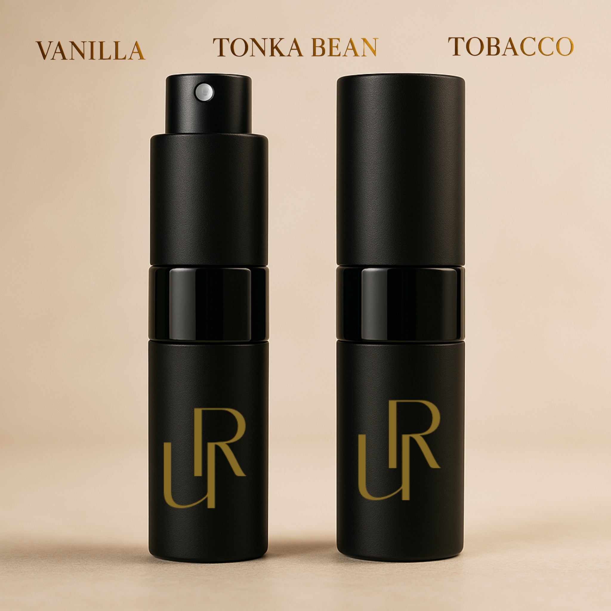 Chaleur Vanilla 8ml travel spray – compact bottle offering bold, smoky vanilla and subtle spice on the go