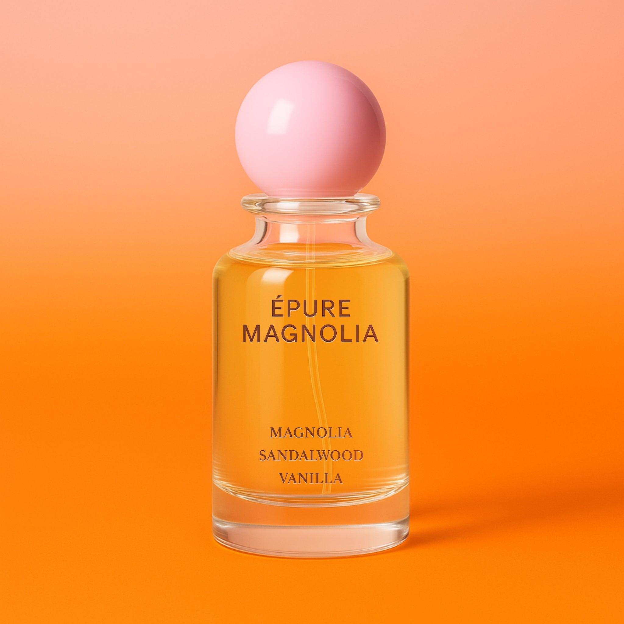 Épure Magnolia 50ml perfume – elegant mid-size bottle offering a refined bouquet of magnolia, jasmine, and crisp florals