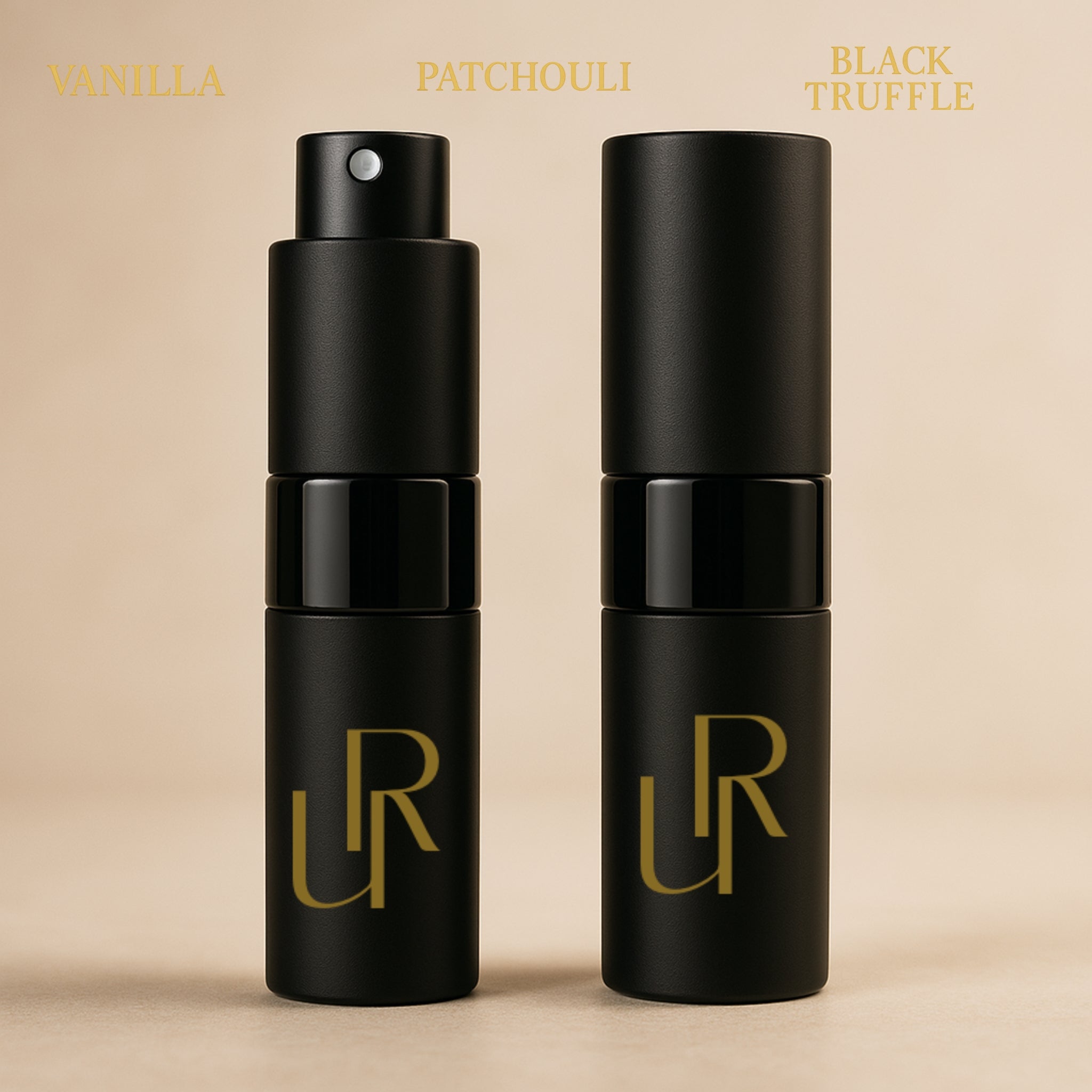 Mystère Truffle 8ml travel spray – portable perfume with a decadent fusion of gourmand notes and exotic florals